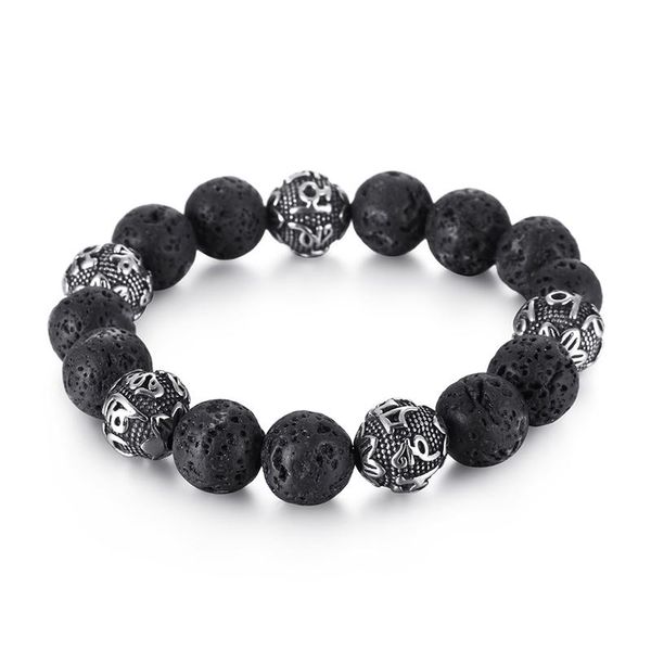 beaded, strands haolynjoy retro lava tiger eye beads bracelet men stainless steel buddhism mantras om mani padme hum lotus charm, Black
beaded, strands haolynjoy retro lava tiger eye beads bracelet men stainless steel buddhism mantras om mani padme hum lotus charm, Black
