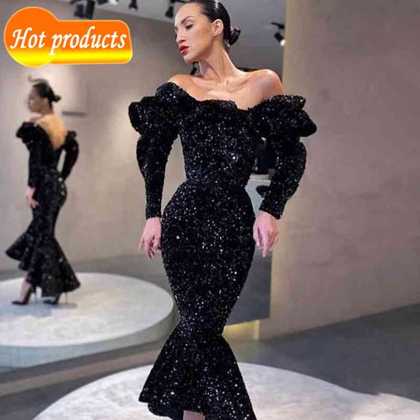 two piece dress you thin black female dress frilly strapless fishtail tail sequins long fashion designer design party p4sm, White
two piece dress you thin black female dress frilly strapless fishtail tail sequins long fashion designer design party p4sm, White