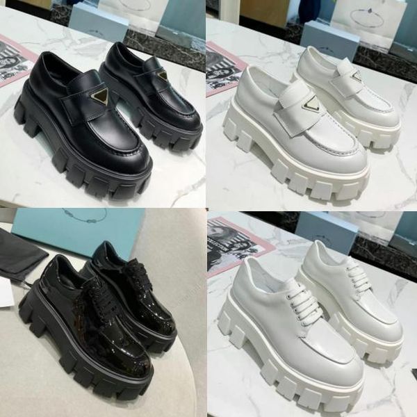 designer shoes soft cowhide platform sneakers loafers rubber black shiny leather chunky round head sneaker thick bottom shoe size 35-40
designer shoes soft cowhide platform sneakers loafers rubber black shiny leather chunky round head sneaker thick bottom shoe size 35-40