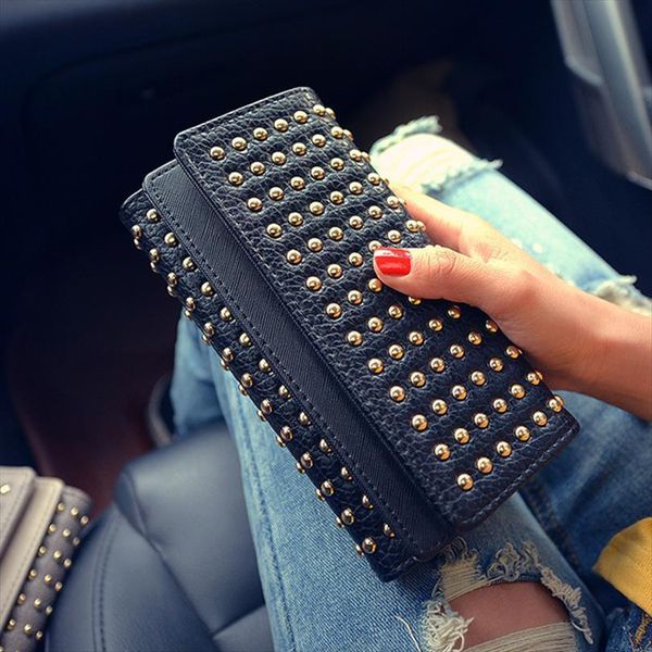 summer rivets fashion twists and turns wallet big wild pu leather coin long y026, Red;black
summer rivets fashion twists and turns wallet big wild pu leather coin long y026, Red;black