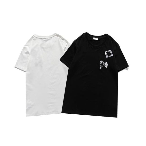 2021ss mens designer t shirt fashion paris men women couples casual tees black white stylist shirts size s-3xl, White;black
2021ss mens designer t shirt fashion paris men women couples casual tees black white stylist shirts size s-3xl, White;black