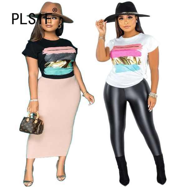 neck short sleeve ocol print yt shirt casual lady fashion t young party women's t-shirt, White
neck short sleeve ocol print yt shirt casual lady fashion t young party women's t-shirt, White