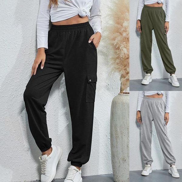 50# fashion pocket leggings women active bind pure color sports legging home leisure fitness long pants pantalones de mujer women's, Black
50# fashion pocket leggings women active bind pure color sports legging home leisure fitness long pants pantalones de mujer women's, Black