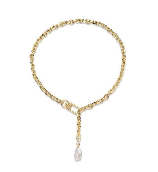 french necklace for women pearl chain luxury jewelry stainless steel temperament simple retro gift wholesale designer accessorie chains, Silver
french necklace for women pearl chain luxury jewelry stainless steel temperament simple retro gift wholesale designer accessorie chains, Silver