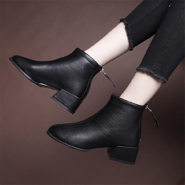 boots 2021 women block heel ankle after the zipper high heels shoes zapatos mujer chaussure, Black
boots 2021 women block heel ankle after the zipper high heels shoes zapatos mujer chaussure, Black