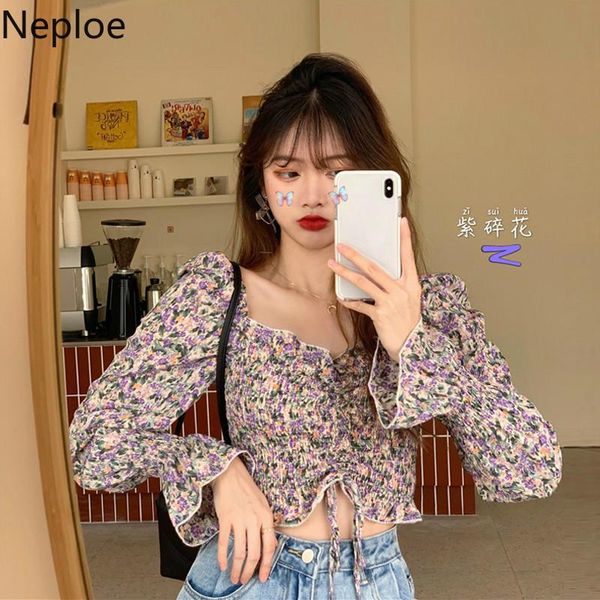 women's blouses & shirts neploe 2021 shirt print chiffon short summer drawstring ruffles blouse sleeve korean clothing, White
women's blouses & shirts neploe 2021 shirt print chiffon short summer drawstring ruffles blouse sleeve korean clothing, White