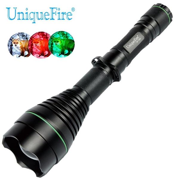 flashlights torches uniquefire 1508 50mm convex lens lamp xpe led 3 modes long range green/red/white light for hunting
flashlights torches uniquefire 1508 50mm convex lens lamp xpe led 3 modes long range green/red/white light for hunting