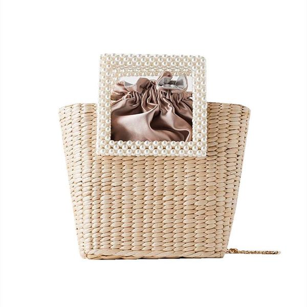 evening bags summer handmade straw bag for women purses pearl handle beach weaving ladies wrapped handbags totes 2021
evening bags summer handmade straw bag for women purses pearl handle beach weaving ladies wrapped handbags totes 2021