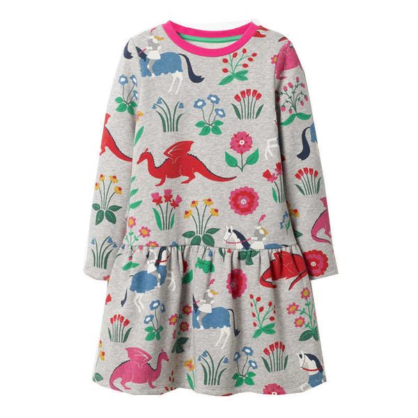 jumping meters designs unicorn dresses girls clothing long sleeve animals printed autumn baby clothes dress kid 210529, Red;yellow
jumping meters designs unicorn dresses girls clothing long sleeve animals printed autumn baby clothes dress kid 210529, Red;yellow