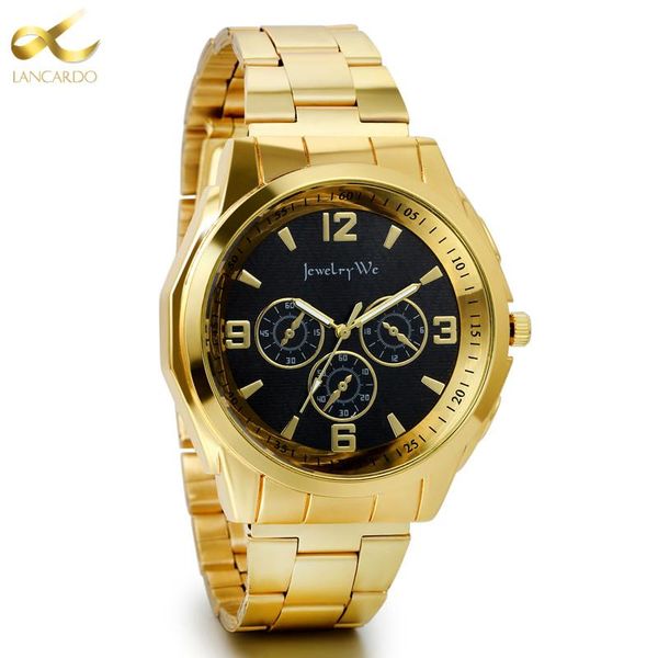 wristwatches lancardo quartz watch business personality men watches fashion trend military sports students men's large dial quartz-watc, Slivery;brown
wristwatches lancardo quartz watch business personality men watches fashion trend military sports students men's large dial quartz-watc, Slivery;brown