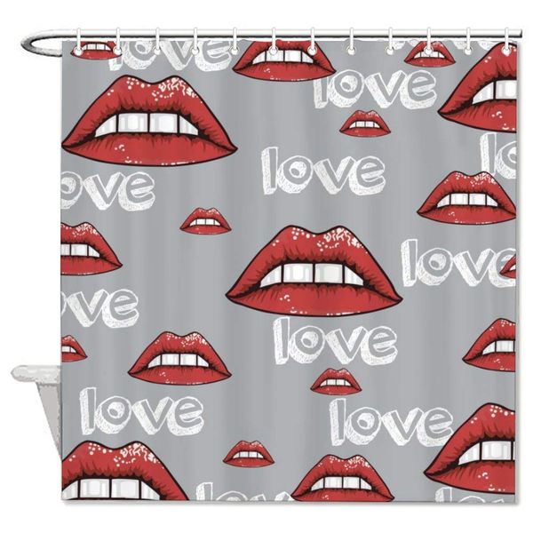 bath curtain with bathroom rugs mats matching, lips mouth white teeth love in the grey background shower curtain with 10 hooks,
bath curtain with bathroom rugs mats matching, lips mouth white teeth love in the grey background shower curtain with 10 hooks,