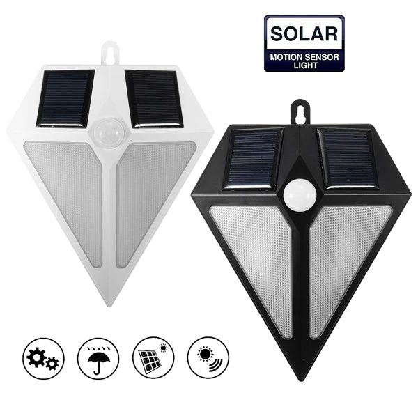 6 led solar powered waterproof pir motion sensor wall light outdoor garden sercurity night lamp - white
6 led solar powered waterproof pir motion sensor wall light outdoor garden sercurity night lamp - white
