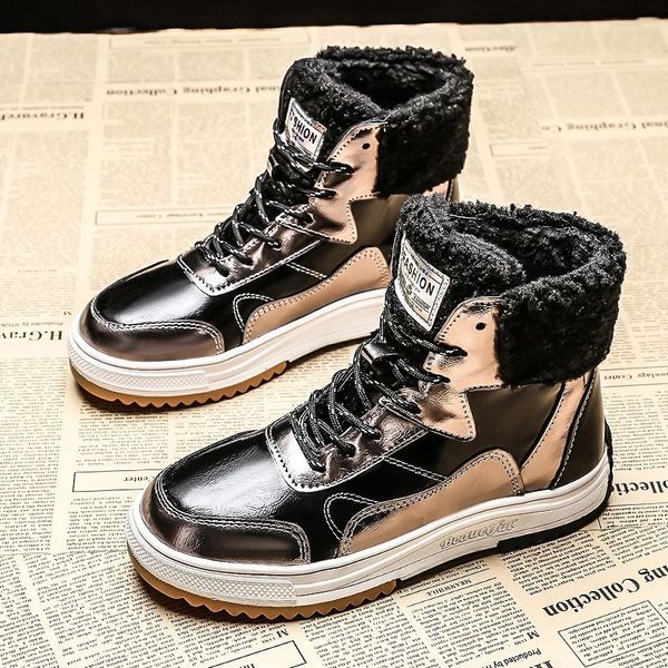 dress shoes woman winter shoes snow boots natural leather flat platform ankle warm woolen oz9u, Black
dress shoes woman winter shoes snow boots natural leather flat platform ankle warm woolen oz9u, Black