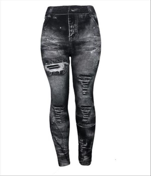 plus size faux jeans women leggings bodycon stretch capris leggin high waist pants, Black
plus size faux jeans women leggings bodycon stretch capris leggin high waist pants, Black