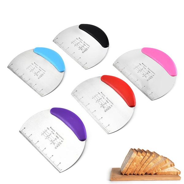 stainless steel pastry scraper chopper flour cutter with scale bread separator dough pizza kitchen tools baking &
stainless steel pastry scraper chopper flour cutter with scale bread separator dough pizza kitchen tools baking &