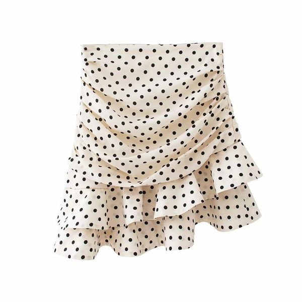 women dot asymmetry cascading ruffles mini skirt ladies empire above knee skirts chic female high street style 210521, Black
women dot asymmetry cascading ruffles mini skirt ladies empire above knee skirts chic female high street style 210521, Black