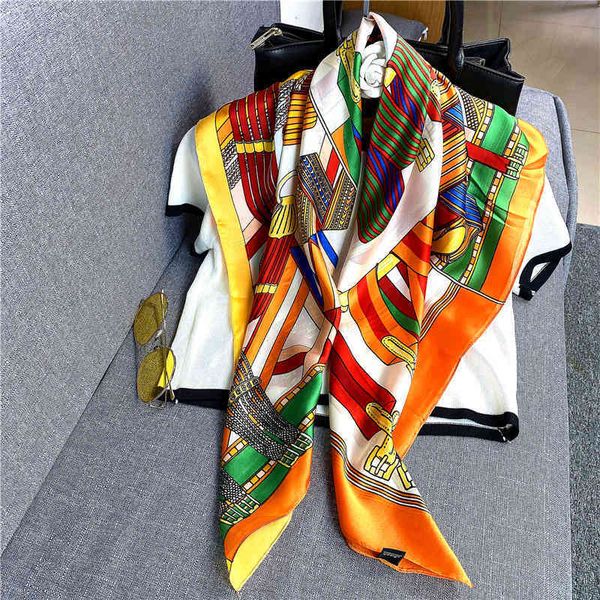 70% off design scarf 2021 new imitation silk large square 90cm women's fashion oil painting printed scarf shawl sunscreen, Black;purple
70% off design scarf 2021 new imitation silk large square 90cm women's fashion oil painting printed scarf shawl sunscreen, Black;purple