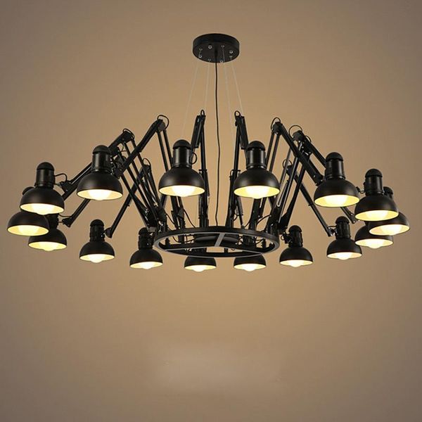 pendant lamps vintage 9 12 16 heads black white spider lights suspension luminaire hanging antique lighting for homes
pendant lamps vintage 9 12 16 heads black white spider lights suspension luminaire hanging antique lighting for homes
