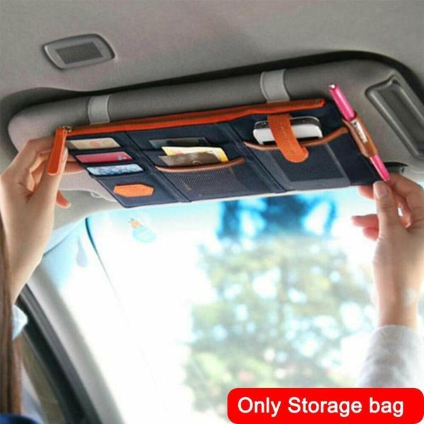 storage pen bill space saving visor organizer auto zipper document mobile phone car note grid interior decoration s5h6
storage pen bill space saving visor organizer auto zipper document mobile phone car note grid interior decoration s5h6