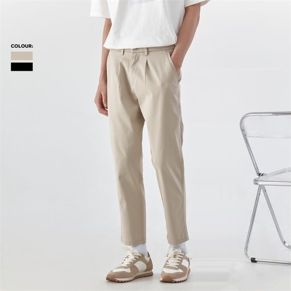 yizhi urban simple business casual 2021 summer new men's thin nine point straight pants trend, Black
yizhi urban simple business casual 2021 summer new men's thin nine point straight pants trend, Black