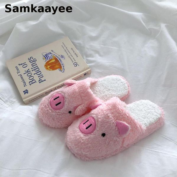 size 36-45 womens slippers winter couples cartoon pig home shoes female platform solid slip on flats ladies warm zapatos y14, Black
size 36-45 womens slippers winter couples cartoon pig home shoes female platform solid slip on flats ladies warm zapatos y14, Black