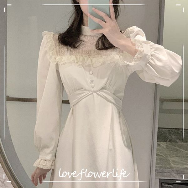 elegant dress women casual puffer sleeve slim lace dress korean spring y2k vintage fairy dress female kawaii 210521, Black;gray
elegant dress women casual puffer sleeve slim lace dress korean spring y2k vintage fairy dress female kawaii 210521, Black;gray