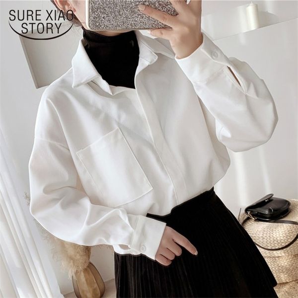 autumn cotton white shirt korean office long sleeve blouse plus size loose for women fashion blusas 11881 210415
autumn cotton white shirt korean office long sleeve blouse plus size loose for women fashion blusas 11881 210415