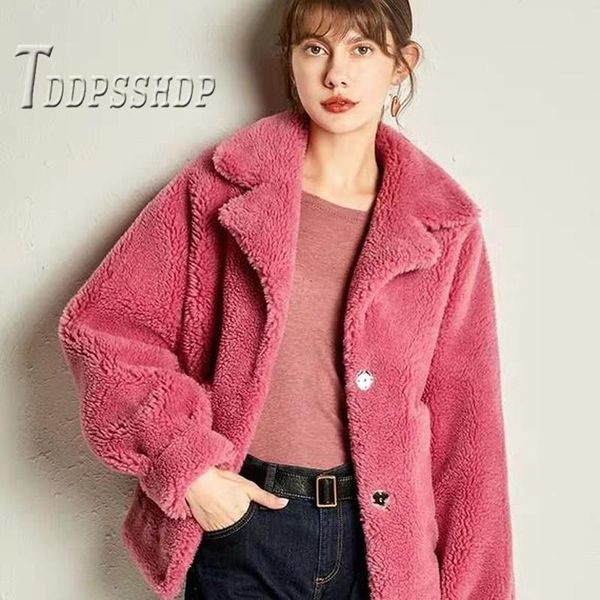 women's jackets imitation fleece coat elegant pockets casual long sleeve jacket outerwear, Black;brown
women's jackets imitation fleece coat elegant pockets casual long sleeve jacket outerwear, Black;brown