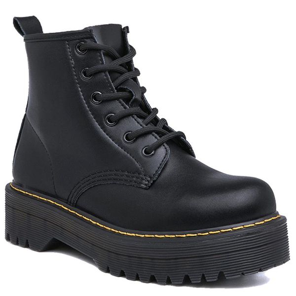 boots thick-soled women fashion 6-hole patent leather women's winter british student short motorcycle, Black
boots thick-soled women fashion 6-hole patent leather women's winter british student short motorcycle, Black