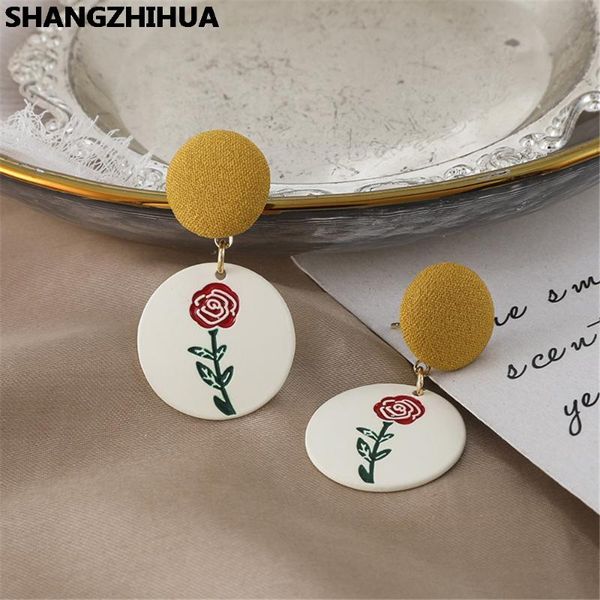 stud 2021 earrings, creative rose sculptured earring, jewelry for korean women's fashion earrings, Golden;silver
stud 2021 earrings, creative rose sculptured earring, jewelry for korean women's fashion earrings, Golden;silver