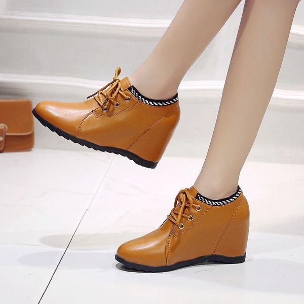 boots 2021 autumn wedges naked women's casual shoes round toe woman increase heels female footwear black beige khaki grey
boots 2021 autumn wedges naked women's casual shoes round toe woman increase heels female footwear black beige khaki grey