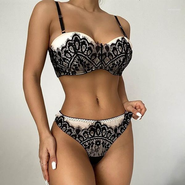 lingerie ladies strap lace crochet cutout teddy women embroidery gauze underwear push up bra briefs panties yoga outfit
lingerie ladies strap lace crochet cutout teddy women embroidery gauze underwear push up bra briefs panties yoga outfit