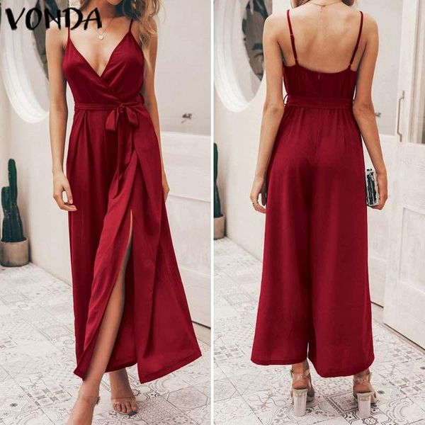 women's jumpsuits & rompers vonda womens 2021 summer wide leg pants beach long playsuit casual loose overalls plus size, Black;white
women's jumpsuits & rompers vonda womens 2021 summer wide leg pants beach long playsuit casual loose overalls plus size, Black;white