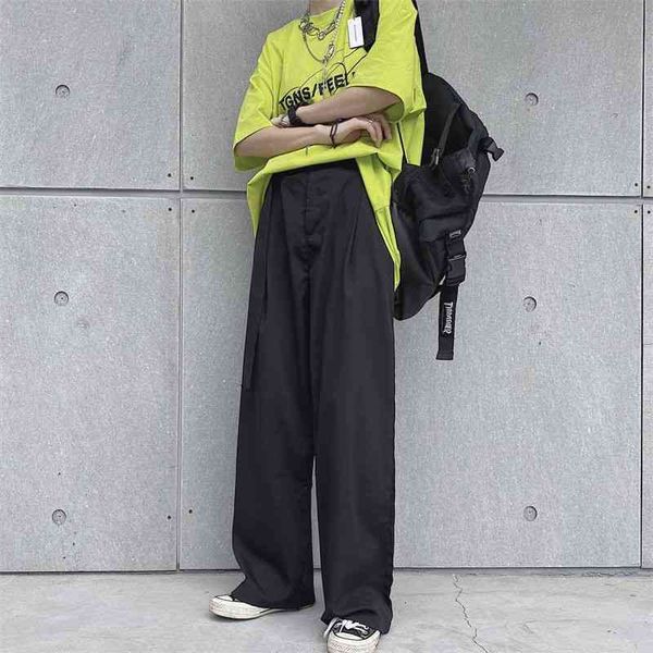 men's pants autumn korean wide-leg fashion solid color casual men streetear wild loose hip-hop straight trousers mens mijw, Black
men's pants autumn korean wide-leg fashion solid color casual men streetear wild loose hip-hop straight trousers mens mijw, Black