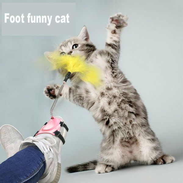 pet cat spring funny stick artificial mouse feather rope fun play toy toys
pet cat spring funny stick artificial mouse feather rope fun play toy toys