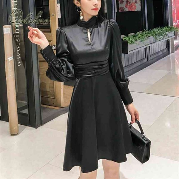spring autumn women silk satin mini dress long sleeve tunic vintage shiny short party 210513, Black;gray
spring autumn women silk satin mini dress long sleeve tunic vintage shiny short party 210513, Black;gray