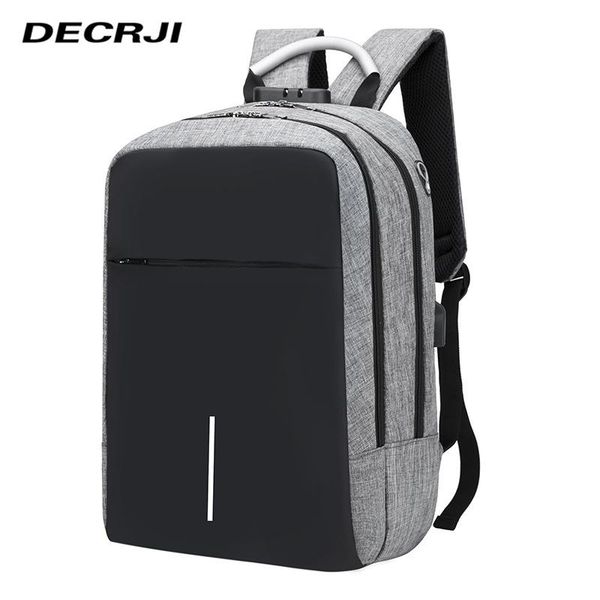 backpack decrji anti theft men women usb waterproof 15 inch lapschool bags backpacks for teenager travel bagpack male
backpack decrji anti theft men women usb waterproof 15 inch lapschool bags backpacks for teenager travel bagpack male
