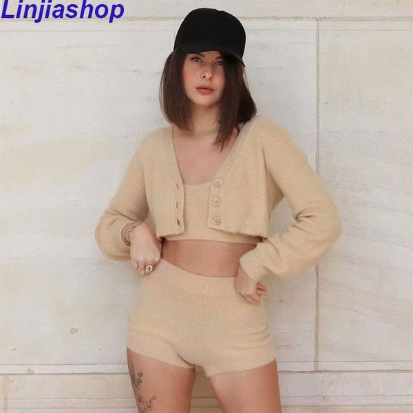 women's knits & tees summer cardigan ladies fashion v-neck buttons short chic high street retro casual sweater top, White
women's knits & tees summer cardigan ladies fashion v-neck buttons short chic high street retro casual sweater top, White