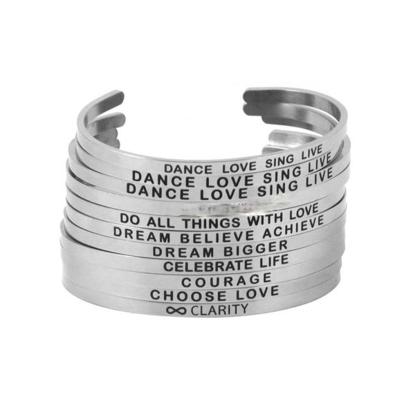 bangle silver bangles with charms 316l stainless steel statement bracelet friendship personalized mantra jewelry, Black
bangle silver bangles with charms 316l stainless steel statement bracelet friendship personalized mantra jewelry, Black