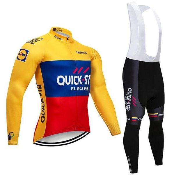 racing sets winter quick step team cycling jersey bike pants clothing men ropa ciclismo thermal fleece bicycling maillot culotte wear, Black;blue
racing sets winter quick step team cycling jersey bike pants clothing men ropa ciclismo thermal fleece bicycling maillot culotte wear, Black;blue