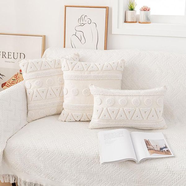 cushion/decorative pillow 45*45cm throw cushion cover tufted embroidery cotton canvas with tassel decorative sofa home car pillowcover 40711
cushion/decorative pillow 45*45cm throw cushion cover tufted embroidery cotton canvas with tassel decorative sofa home car pillowcover 40711