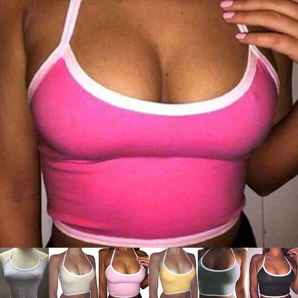 bra sleeveless vest camisole womens tanks basic crop casual tees cotton black wite red, White
bra sleeveless vest camisole womens tanks basic crop casual tees cotton black wite red, White