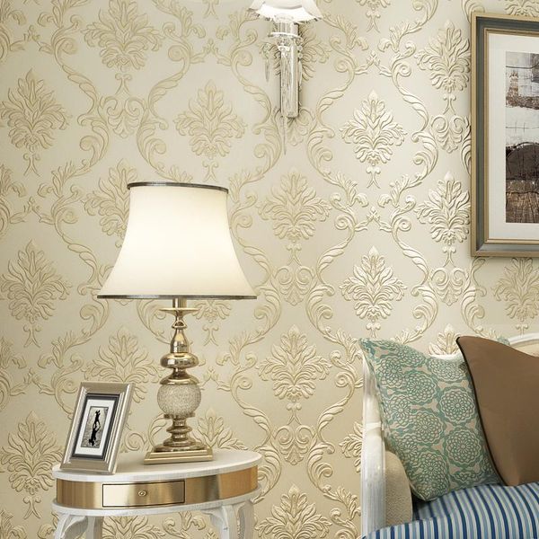 wallpapers woven european luxury embossed non relief texture 3d damask wallpaper wall paper roll for living room bedroom walls 
wallpapers woven european luxury embossed non relief texture 3d damask wallpaper wall paper roll for living room bedroom walls