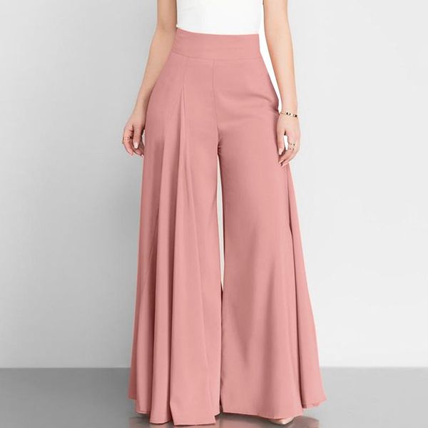 women's pants & capris 2021 spring vintage flare trousers female palazzo casual solid zipper pantalon women elegant high waist wide leg, Black;white
women's pants & capris 2021 spring vintage flare trousers female palazzo casual solid zipper pantalon women elegant high waist wide leg, Black;white