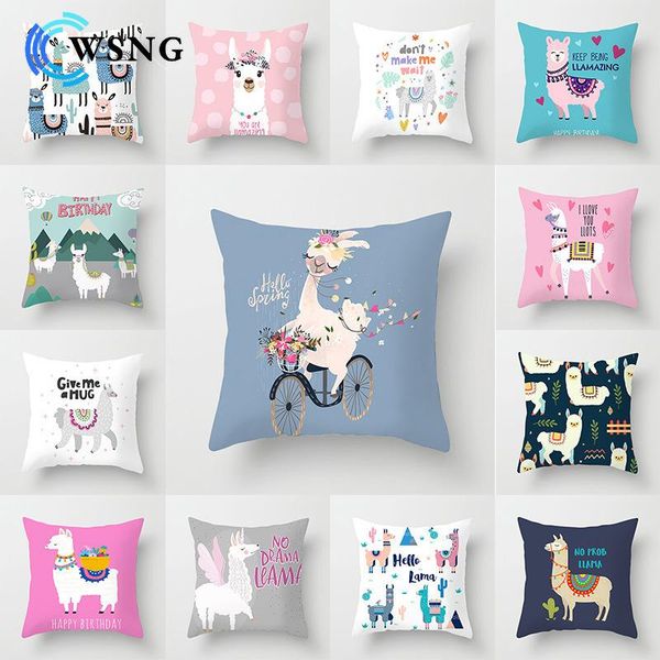 cushion/decorative pillow cartoon alpaca plush cushion cover living room bedroom sofa cloth home decoration pillowcase 45*45cm
cushion/decorative pillow cartoon alpaca plush cushion cover living room bedroom sofa cloth home decoration pillowcase 45*45cm