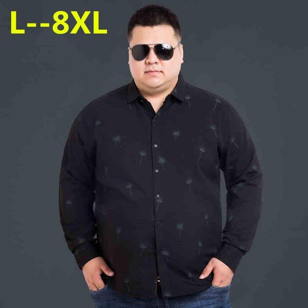 plus size 5xl 8xl 4xl casual men print turn-down collar long sleeve slim male single breasted shirts men's, White;black
plus size 5xl 8xl 4xl casual men print turn-down collar long sleeve slim male single breasted shirts men's, White;black