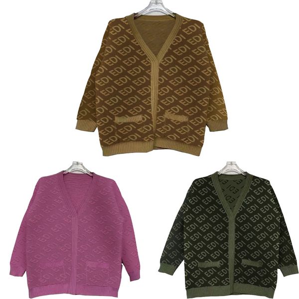 luxury cardigans for wome sweater fashion women's round neck long sleeve women high end jacquard knitting sweaters coats, White;black
luxury cardigans for wome sweater fashion women's round neck long sleeve women high end jacquard knitting sweaters coats, White;black