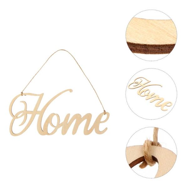 set 4 pcs hollow hanging decors wooden carved letter pendants home decorative objects & figurines
set 4 pcs hollow hanging decors wooden carved letter pendants home decorative objects & figurines