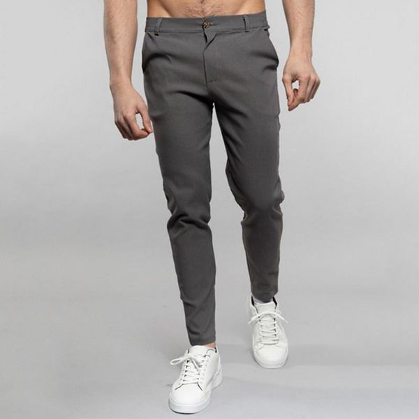 men's pants for men casual clothes streetwear stretch chinos solid color slim fit business formal ankle-length office cotton trousers, Black
men's pants for men casual clothes streetwear stretch chinos solid color slim fit business formal ankle-length office cotton trousers, Black