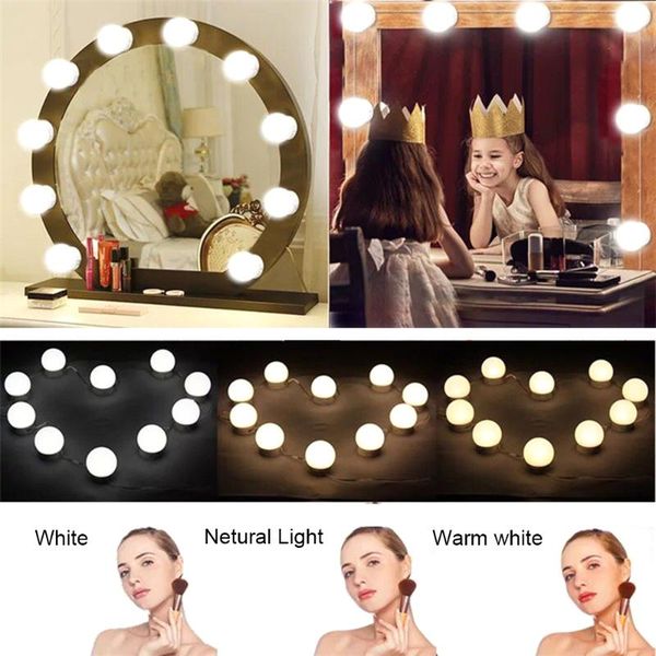compact mirrors 10pcs make up mirror vanity led lights bulb dimmable lamp eu/us/usb plug adjustable brightness makeup tools
compact mirrors 10pcs make up mirror vanity led lights bulb dimmable lamp eu/us/usb plug adjustable brightness makeup tools